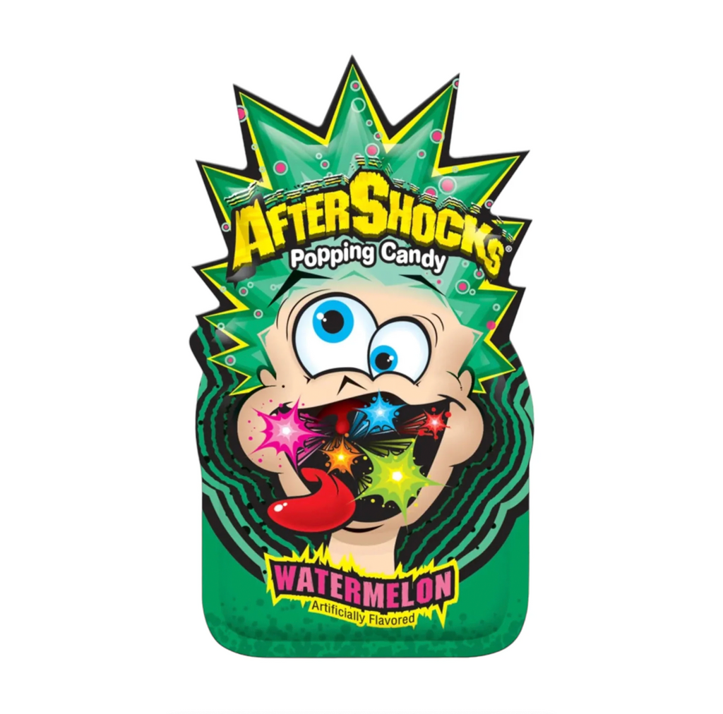 AfterShocks Popping Candy Watermelon 9.3g - Sugar Box