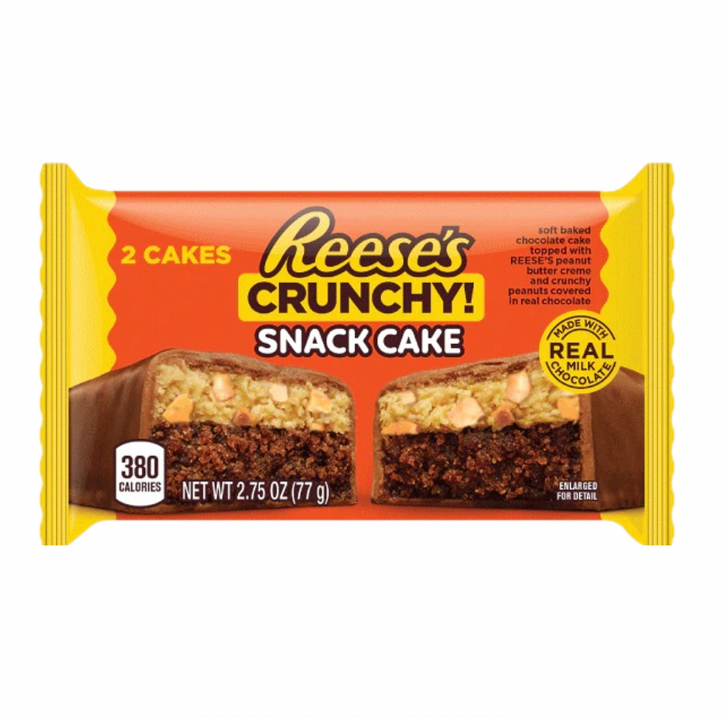 Reese's Crunchy Snack Cake 77g - Sugar Box