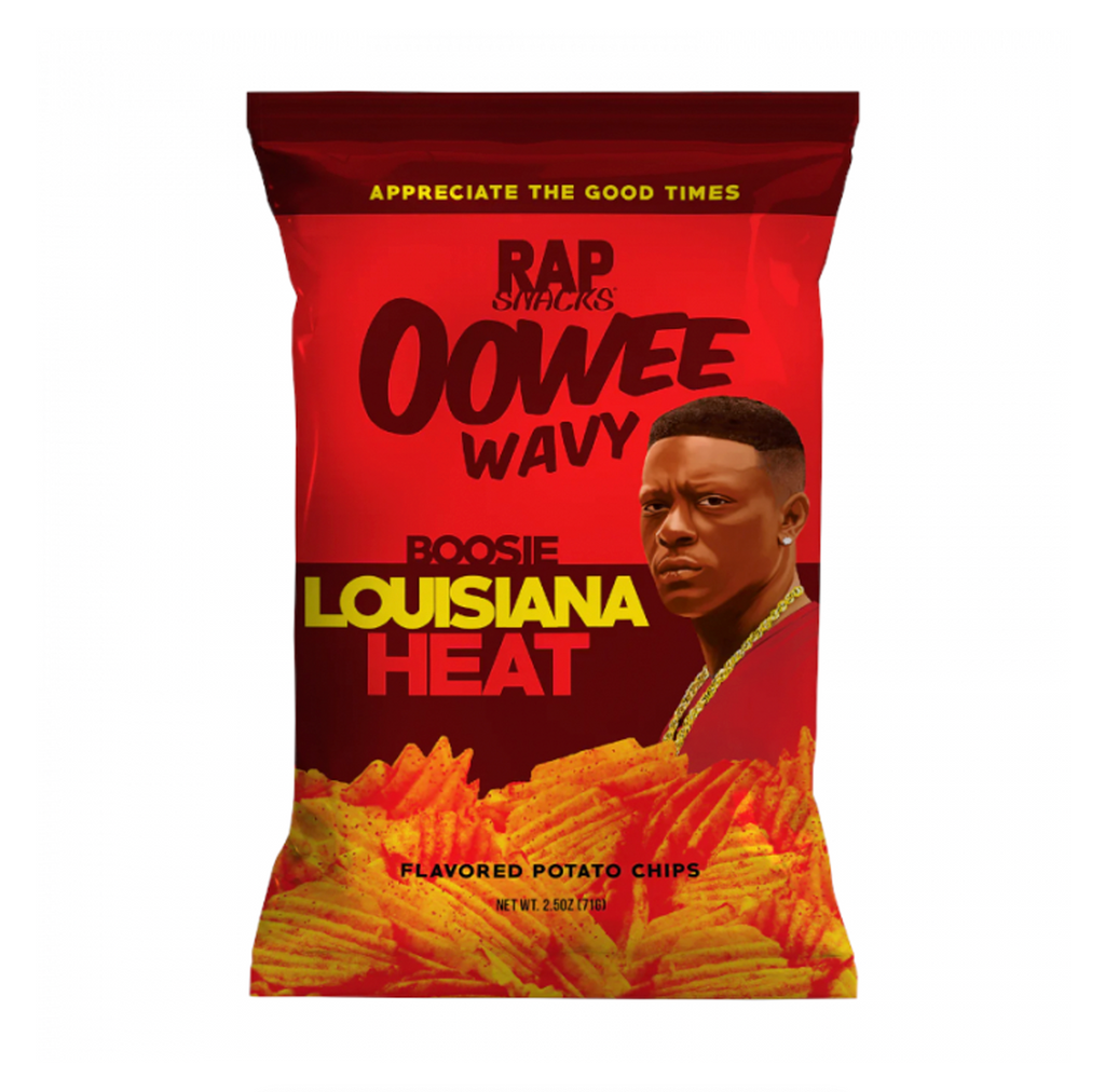 Rap Snacks Lil Boosie Wavy Louisiana Heat 71g - Sugar Box