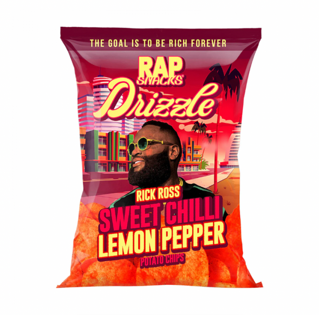 Rap Snacks Rick Ross Sweet Chili Lemon Pepper 71g - Sugar Box
