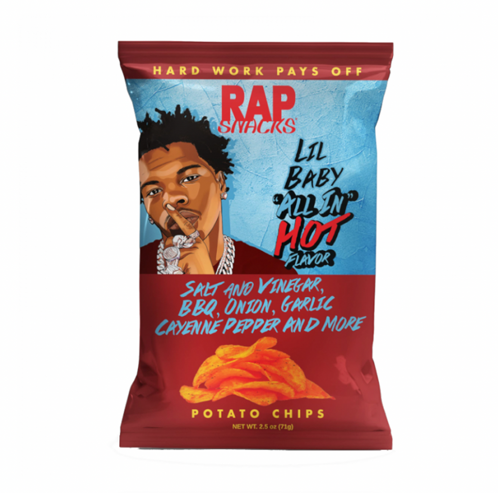 Rap Snacks Lil Baby All In HOT 71g - Sugar Box