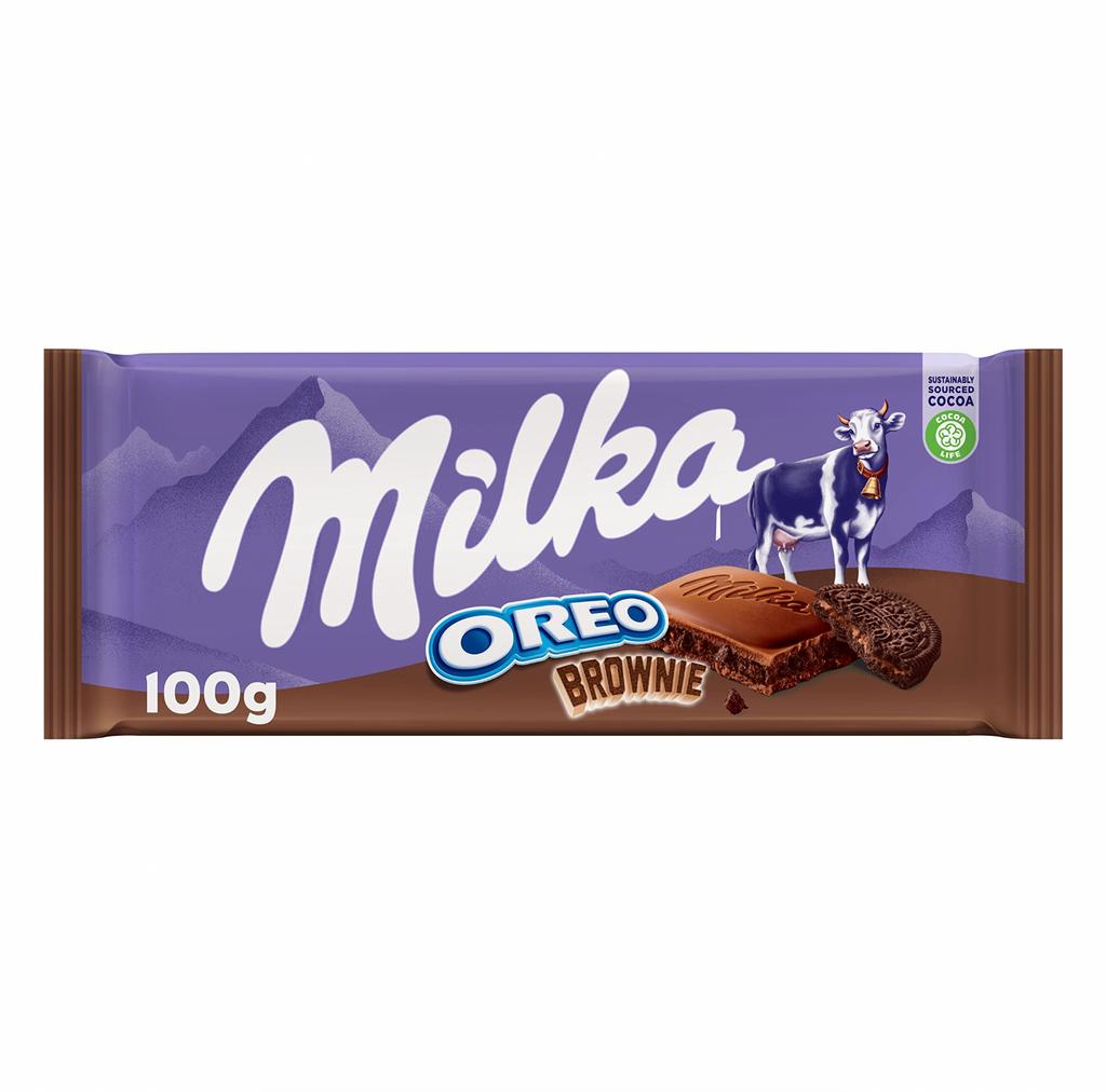 Milka Chocolate Oreo Brownie (EU) 100g - Sugar Box