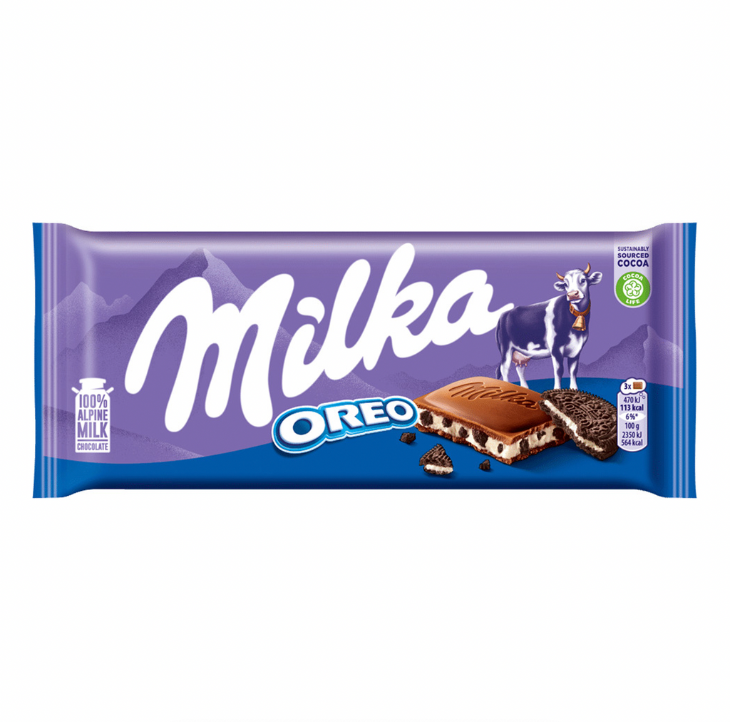 Milka Chocolate Oreo Cookies (EU) 100g - Sugar Box