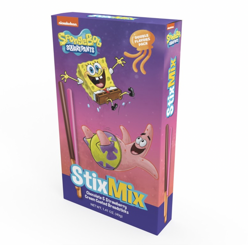 Nickelodeon SpongeBob StixMix 40g - Sugar Box