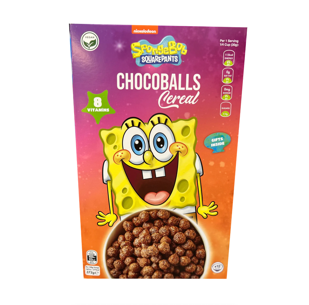 Nickelodeon Spongebob Choco Balls 375g - Sugar Box