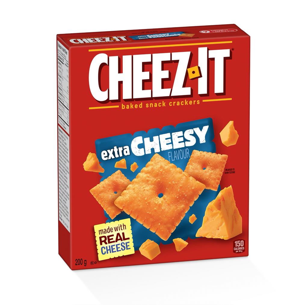 Cheez It Crackers Extra Cheesy 200g - Sugar Box