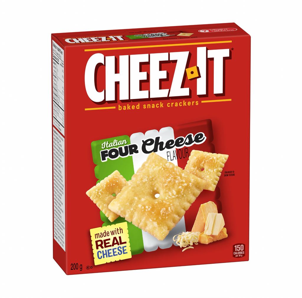 Cheez It Crackers Italian Four Cheese 200g - Sugar Box