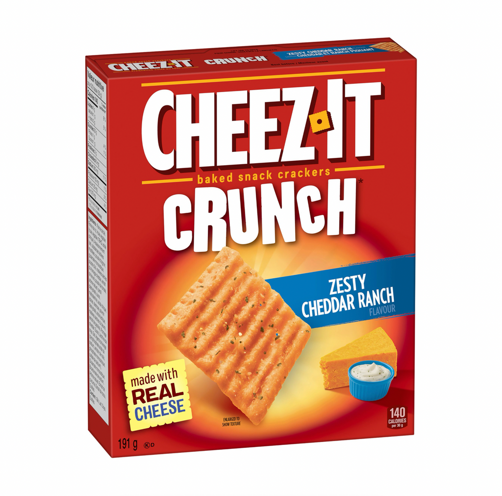 Cheez It Crunch Cheddar Ranch 191g - Sugar Box