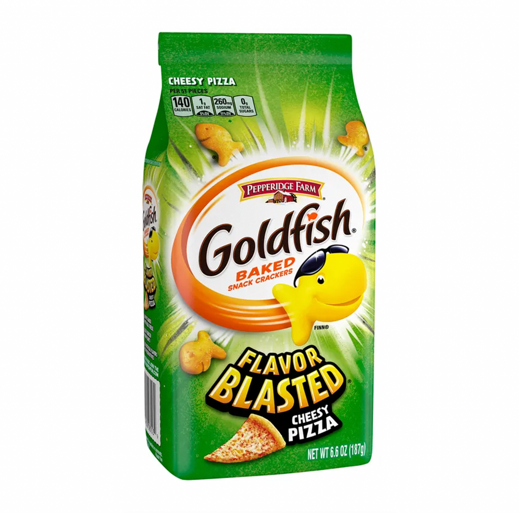 Goldfish Flavour Blasted Explosive Pizza 180g - Sugar Box