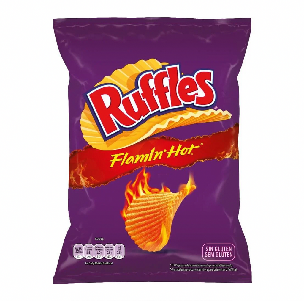 Ruffles Flamin Hot 75g - Sugar Box
