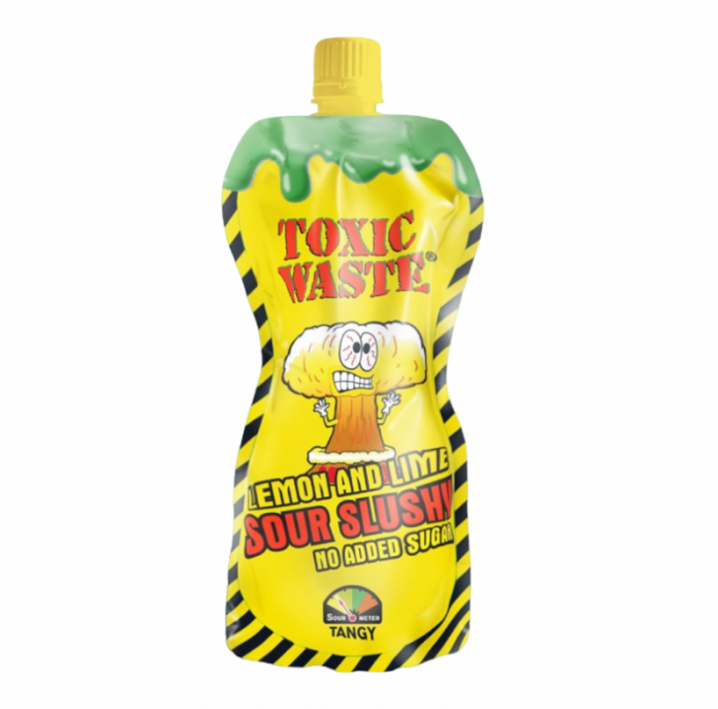 Toxic Waste Lemon Lime Sour Slushy 250ml - Sugar Box