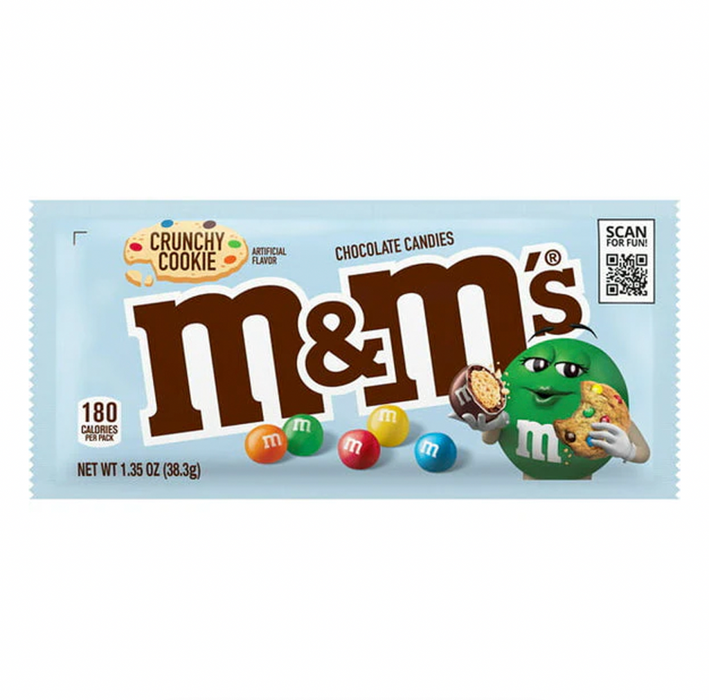 M&M Crunchy Cookie 39g - Sugar Box