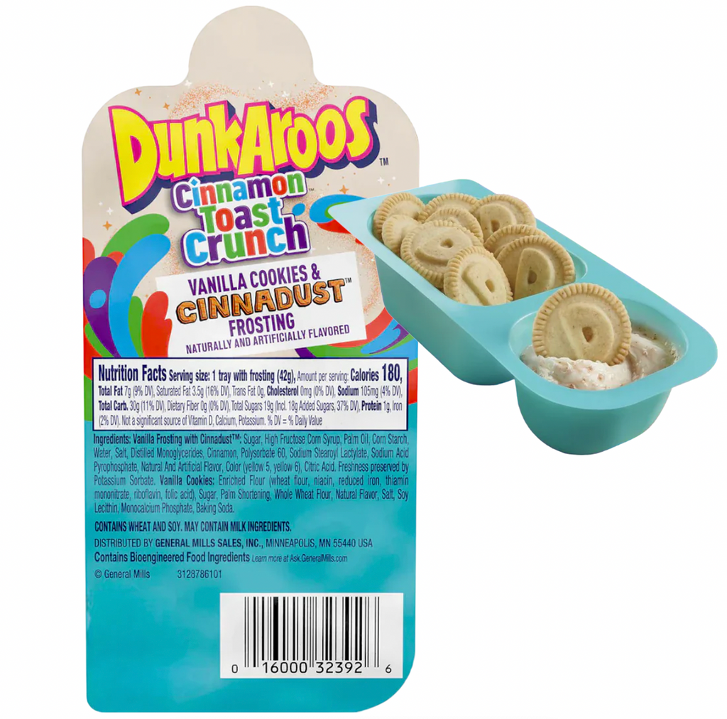 Dunkaroos Cinnamon Toast Crunch 42g - Sugar Box