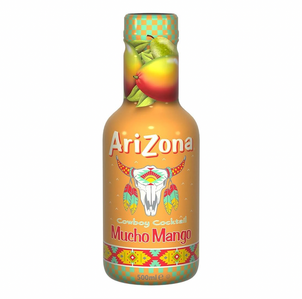 Arizona Mucho Mango 500ml - Sugar Box