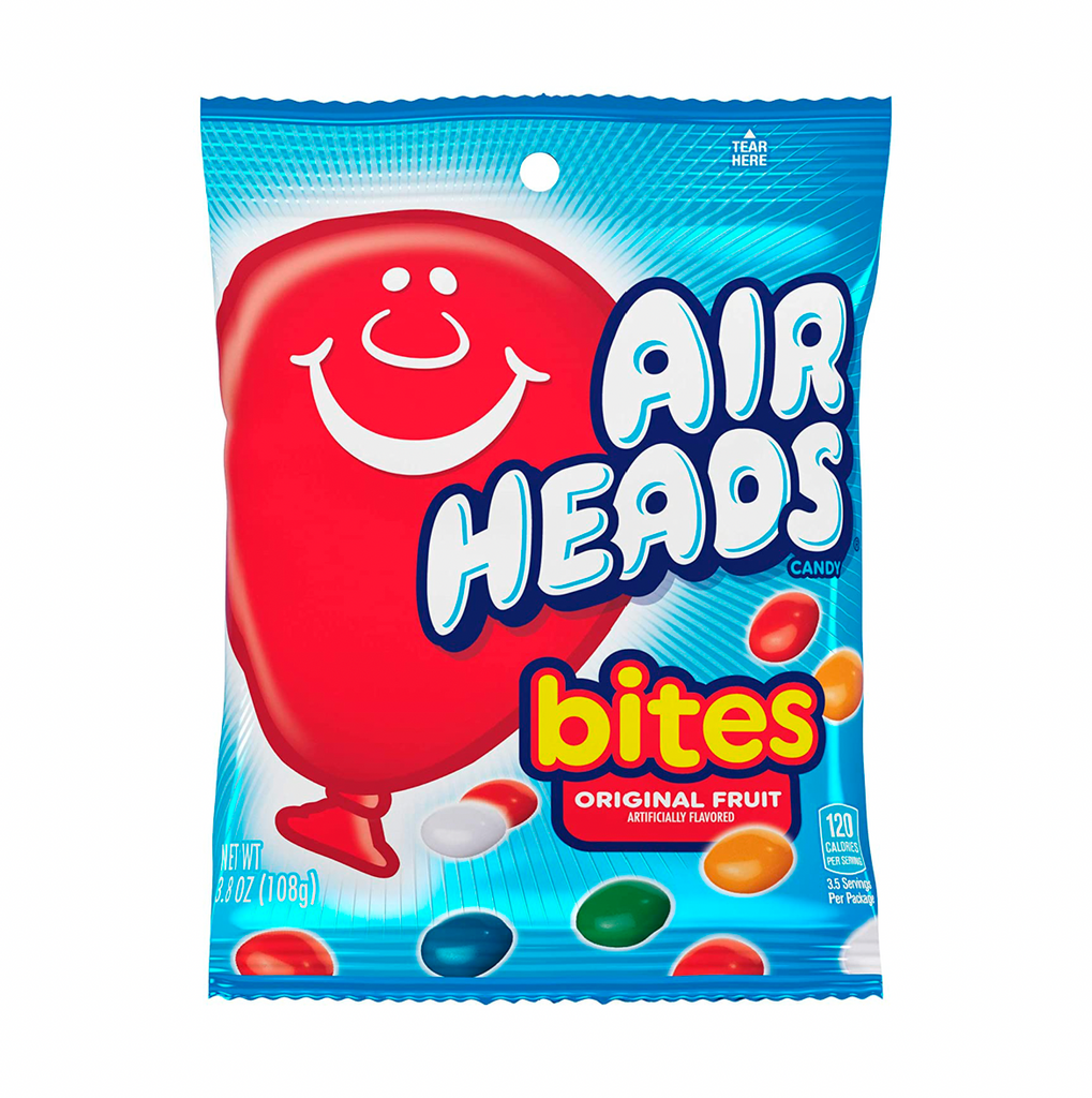 Airhead Bites Peg Bag 170g - Sugar Box