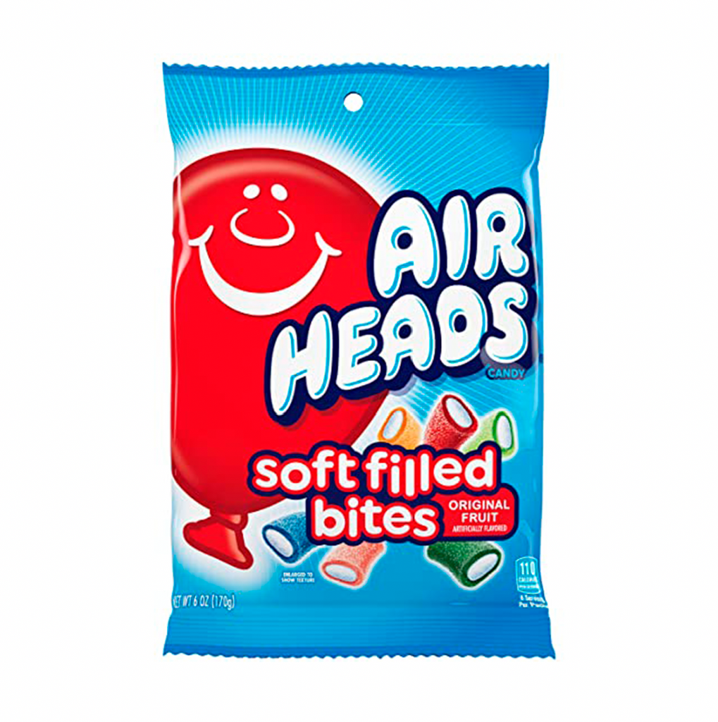 Airhead Soft Filled Bites 6oz - Sugar Box