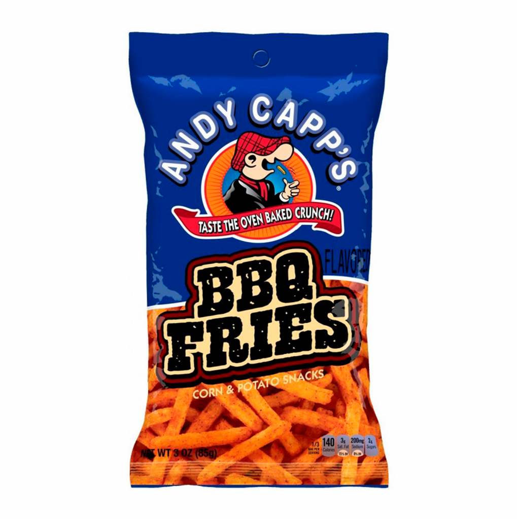 Andy Capp Bbq Fries 85g - Sugar Box
