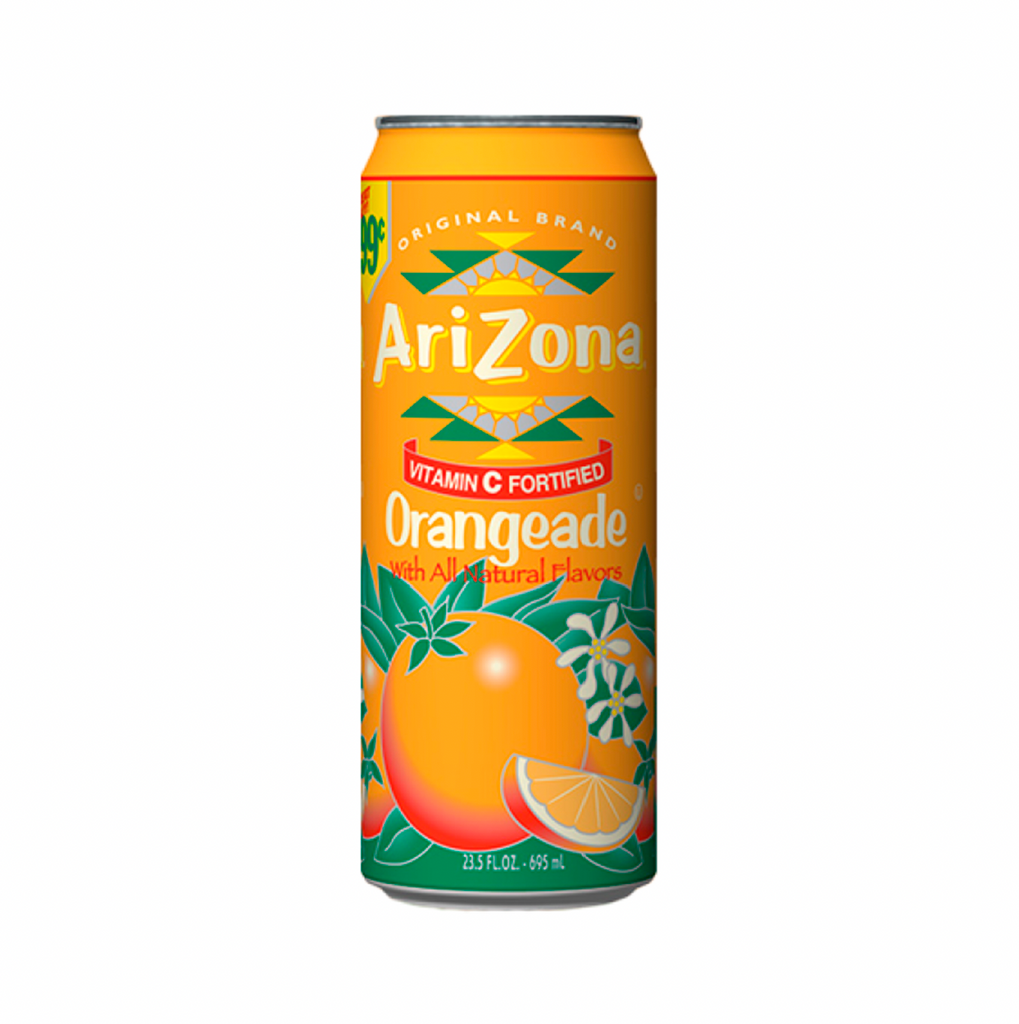Arizona Orangeade 680ml - Sugar Box