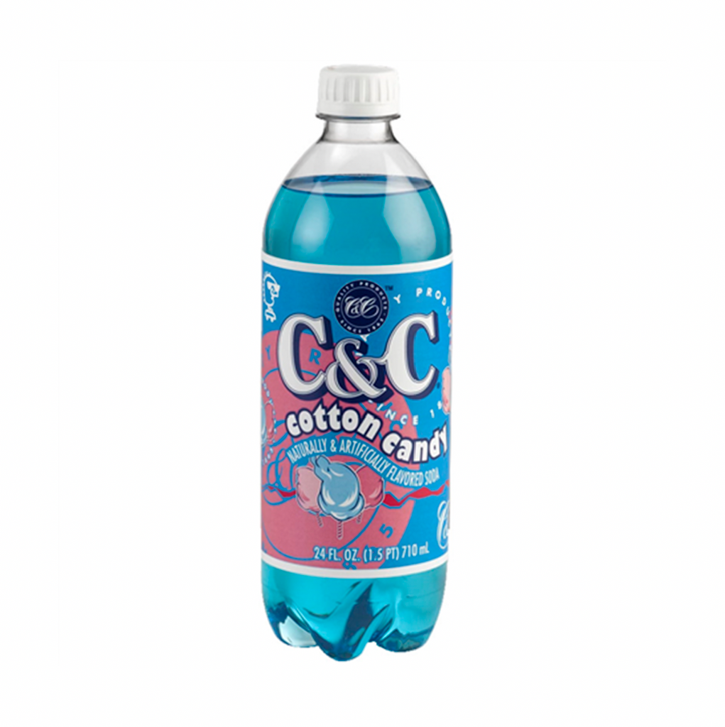 C&C Soda Cotton Candy 710ml - Sugar Box