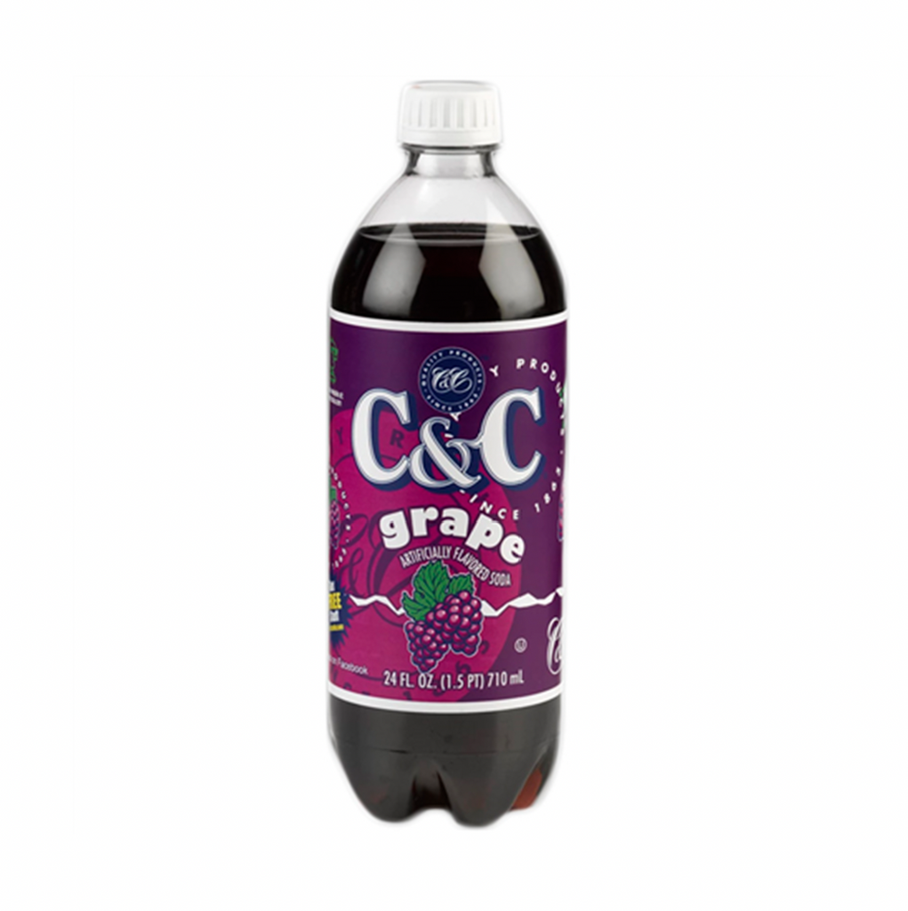 C&C Soda Grape 710ml - Sugar Box