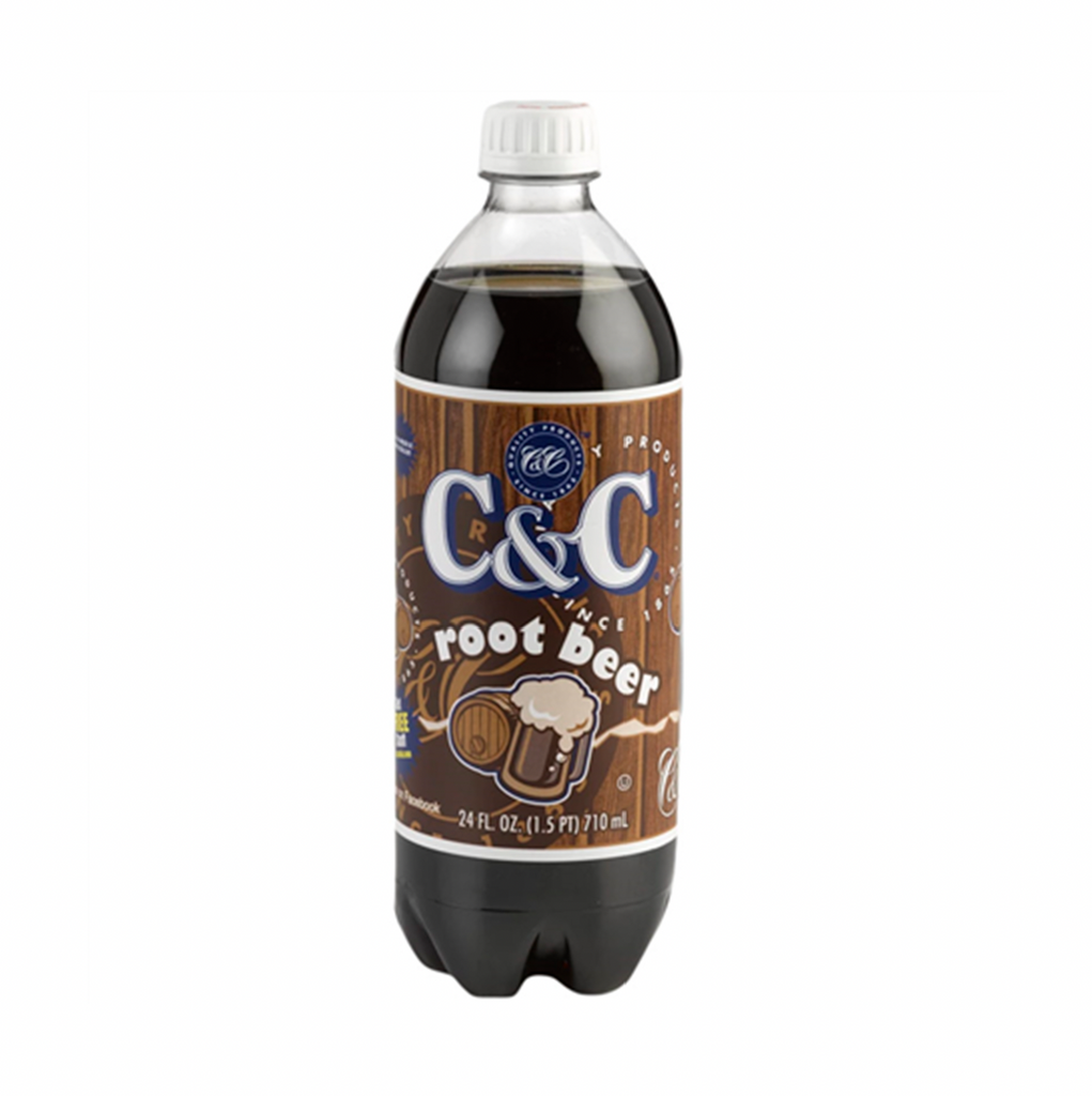 C&C Soda Root Beer 710ml - Sugar Box