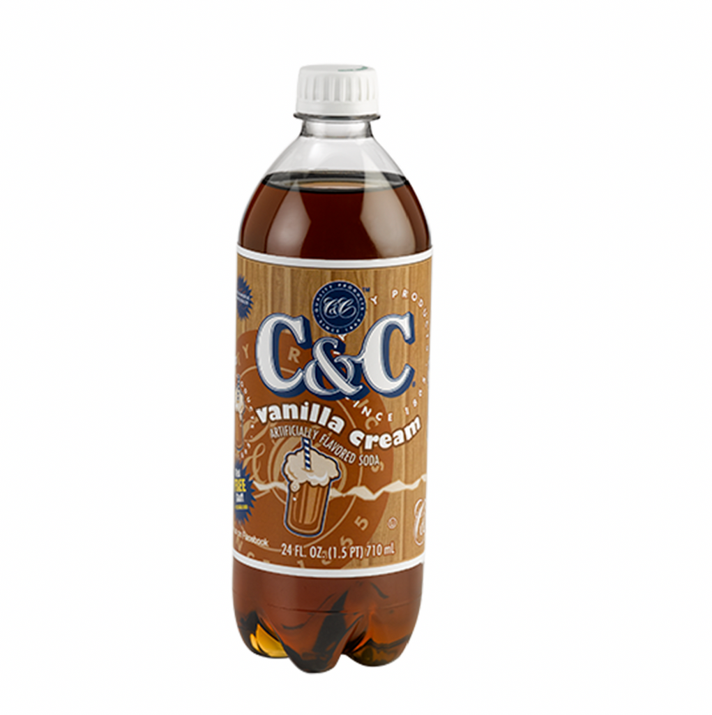 C&C Soda Vanilla Cream 710ml - Sugar Box