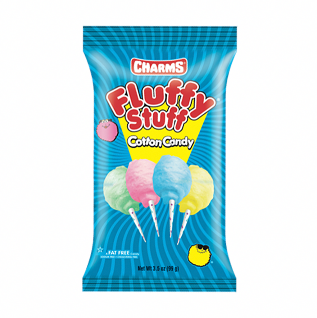 Charms Fluffy Stuff Candy Floss 99g - Sugar Box
