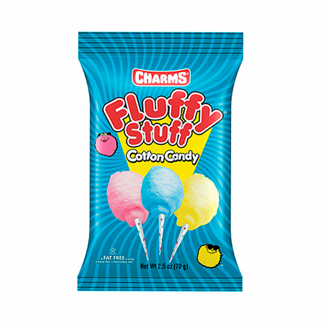 Charms Fluffy Stuff Candy Floss 71g - Sugar Box