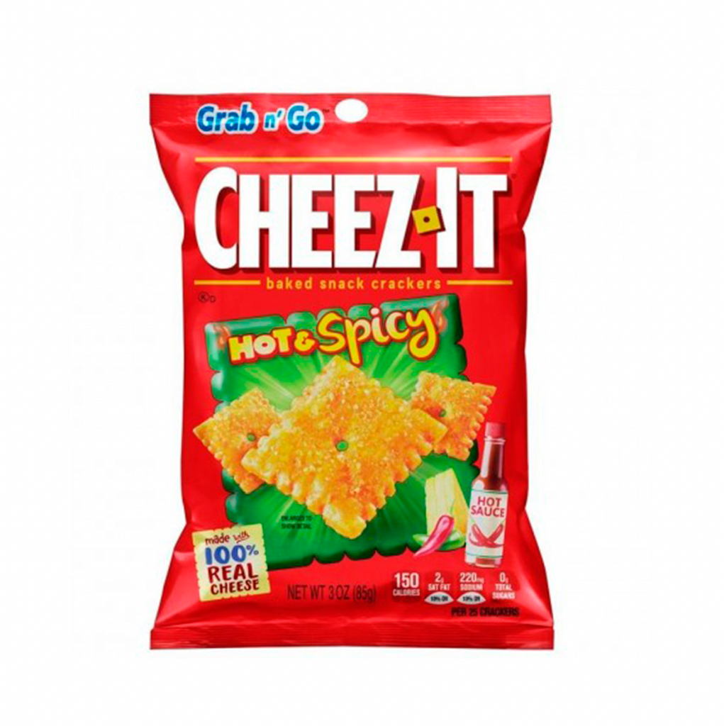 Cheez-It Hot and Spicy Tabasco 85g - Sugar Box