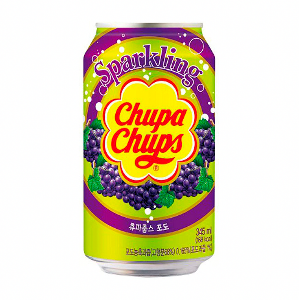 Chupa Chups Grape Soda 345ml - Sugar Box