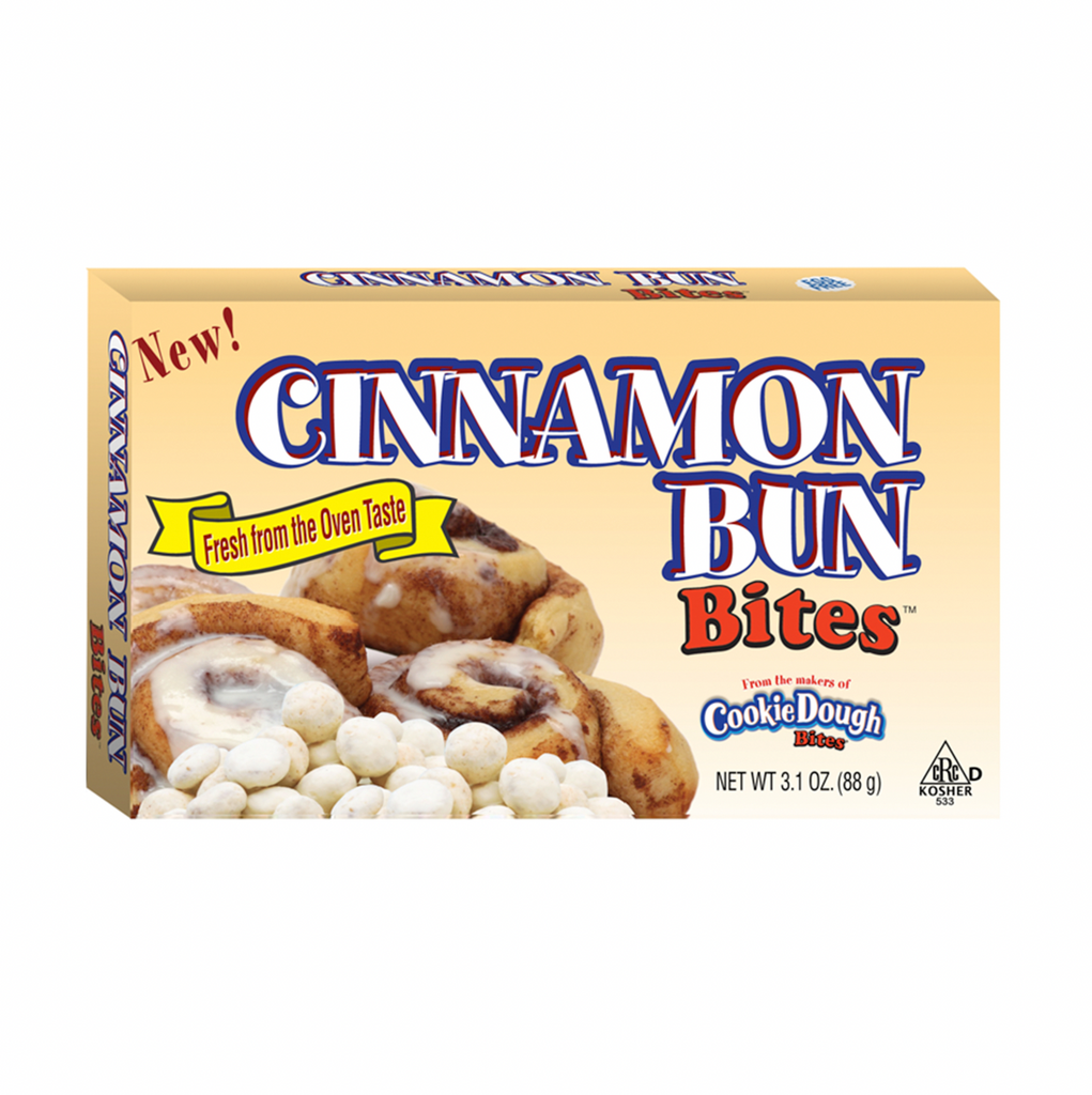 Cinnamon Bun Bites Theatre Box 88g - Sugar Box