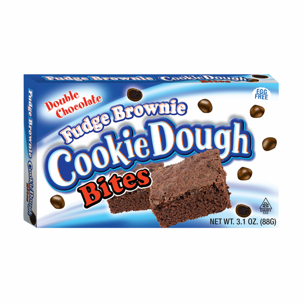 Cookie Dough Bites Fudge Brownie Theatre Box 88g - Sugar Box