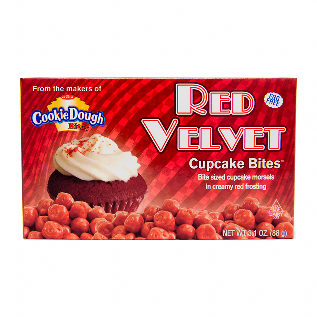 Cupcake Bites Red Velvet Theatre Box 88g - Sugar Box