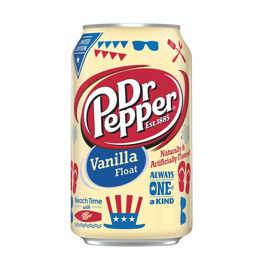 Dr Pepper Vanilla Float 355ml - Sugar Box