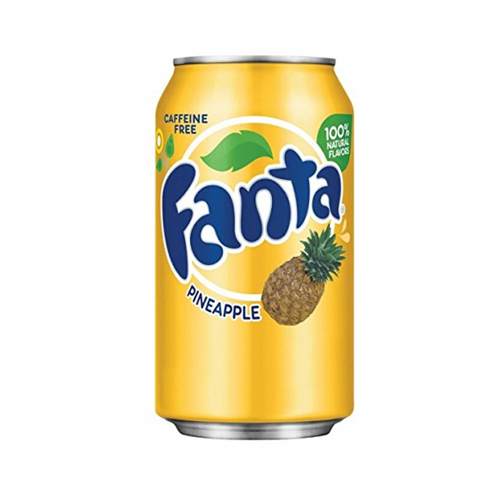 Fanta Pineapple 355ml - Sugar Box