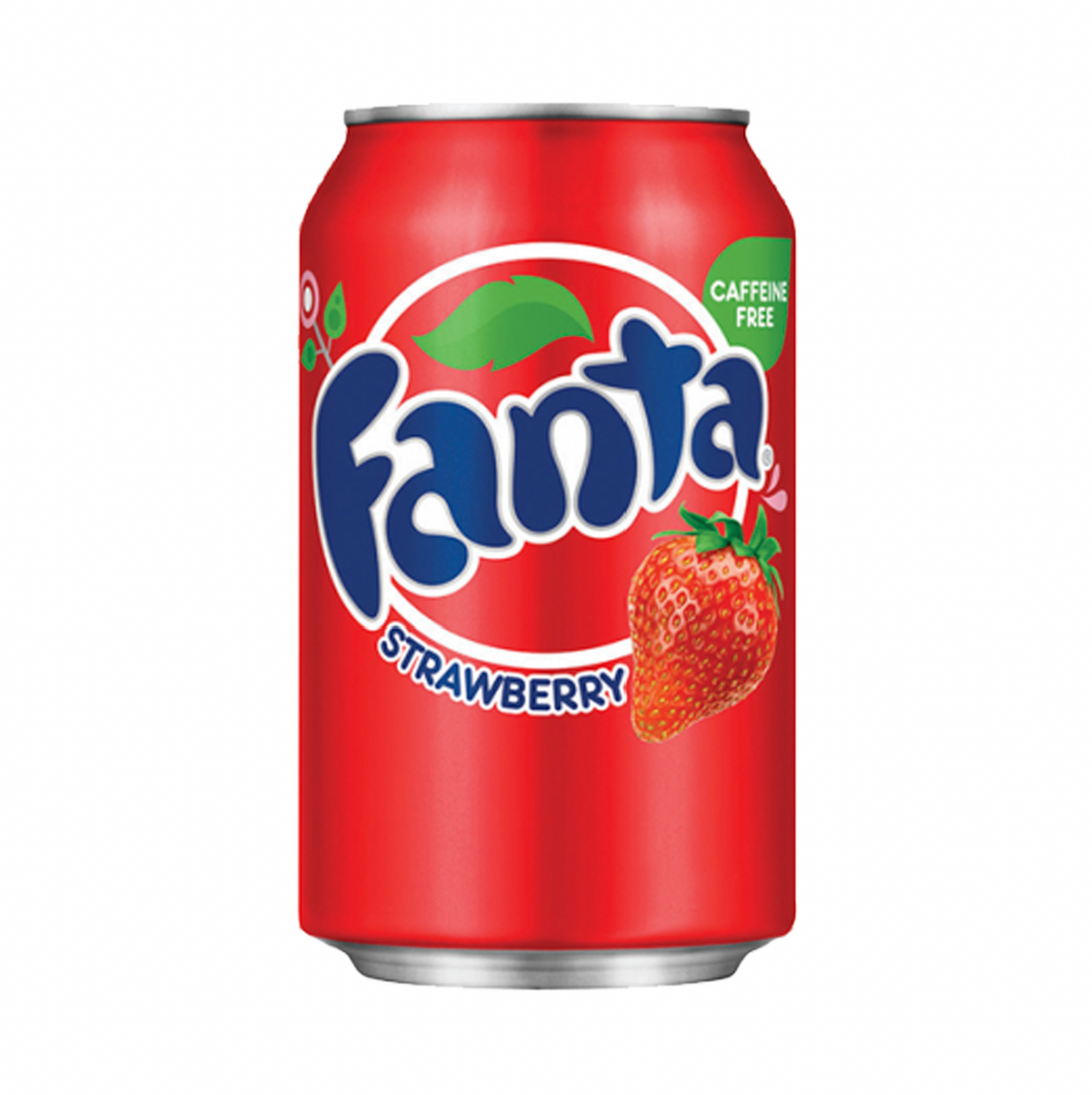 Fanta Strawberry 355ml - Sugar Box