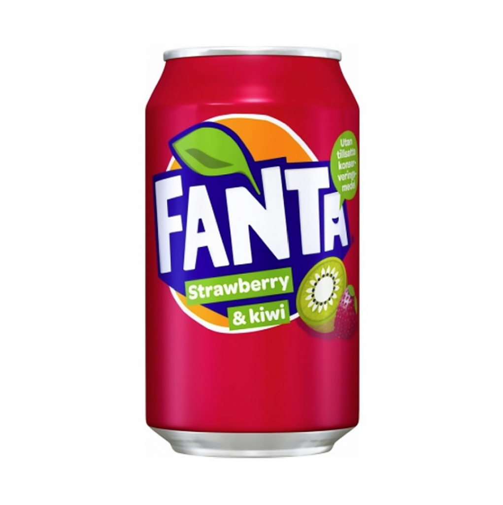 Fanta Strawberry Kiwi 355ml - Sugar Box