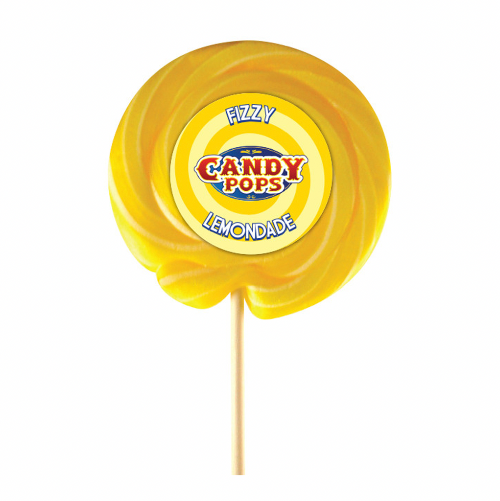 Fizzy Lemonade Wheel Candy Pop - Sugar Box