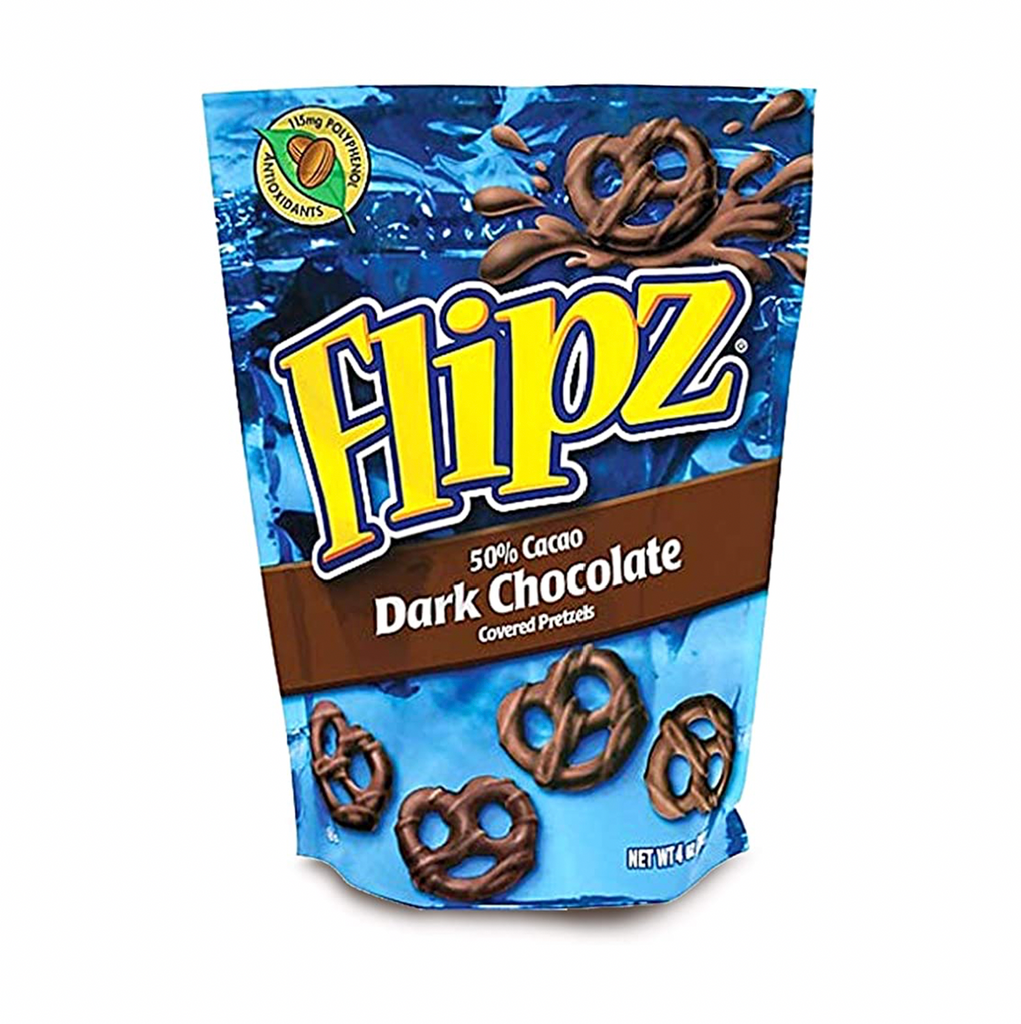 Flipz Dark Chocolate 113g - Sugar Box