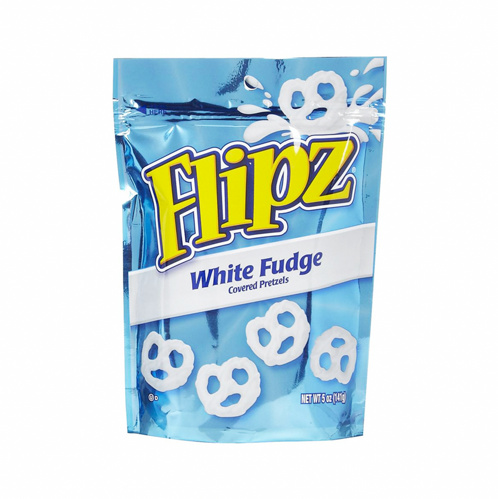 Flipz White Fudge 141g - Sugar Box