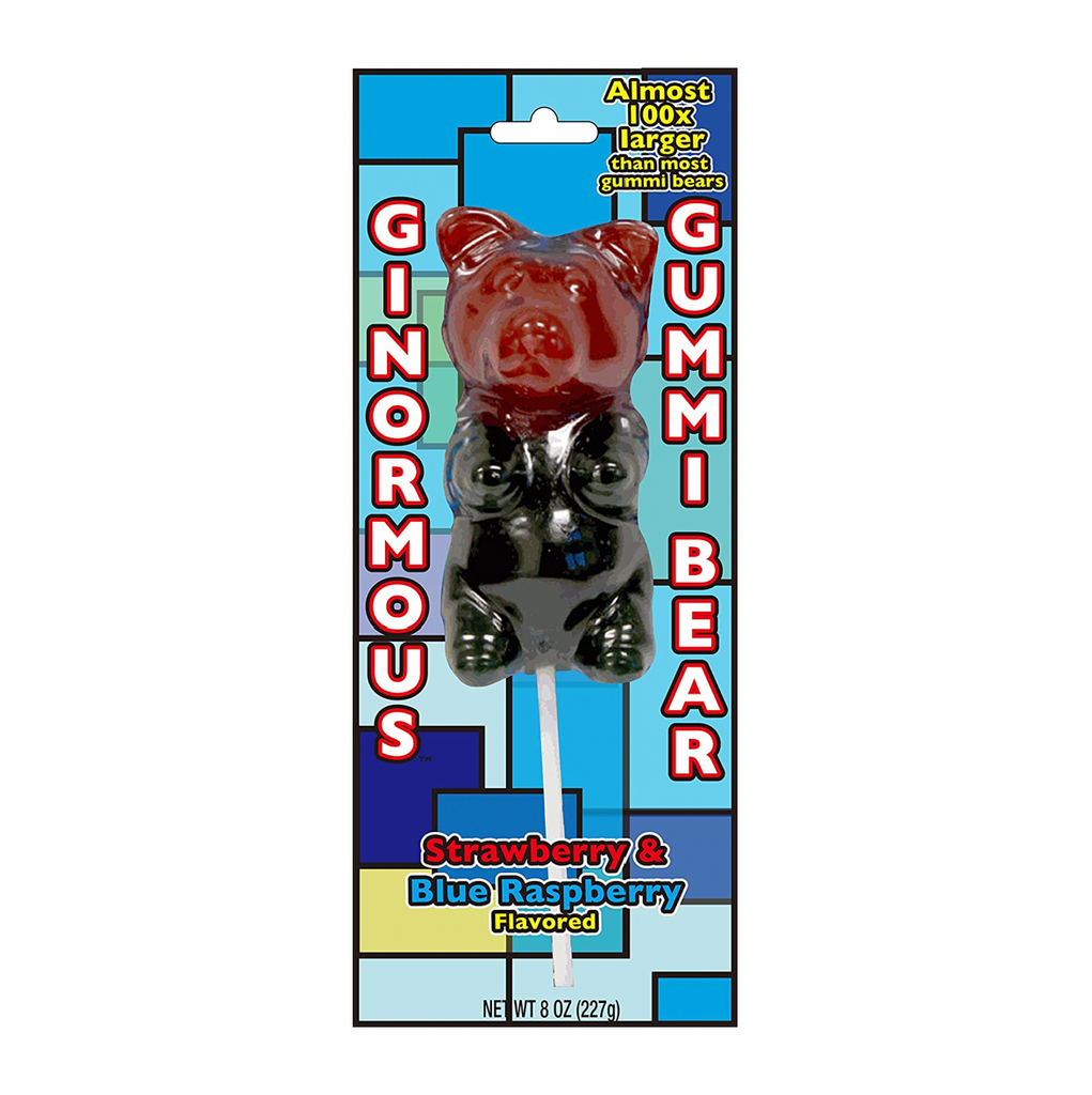 Ginormous Gummi Bear On A Stick 227g - Sugar Box