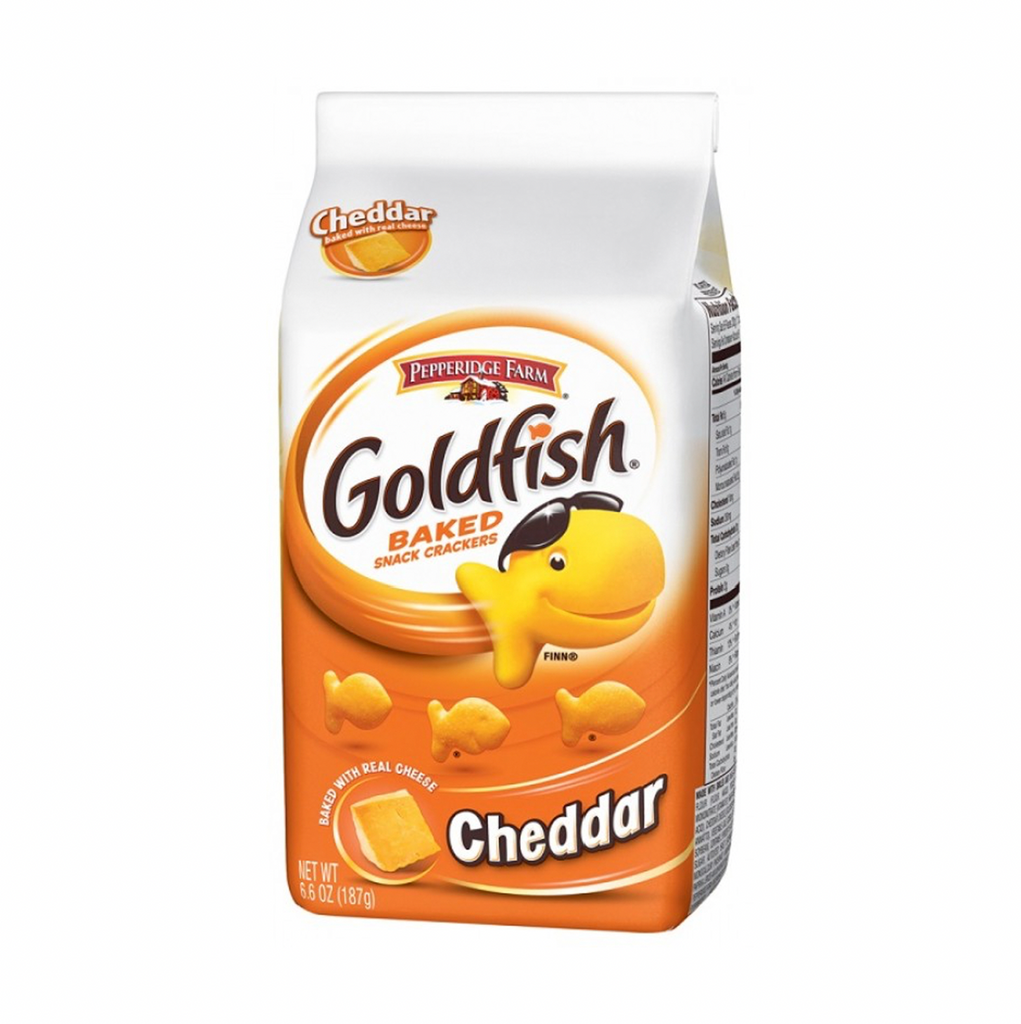 Goldfish Cracker Cheddar 187g - Sugar Box