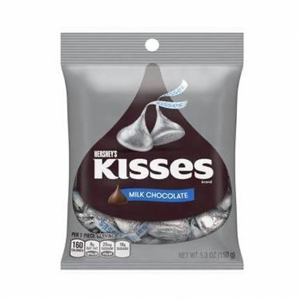Hershey's Milk Chocolate Kisses 150g - Sugar Box