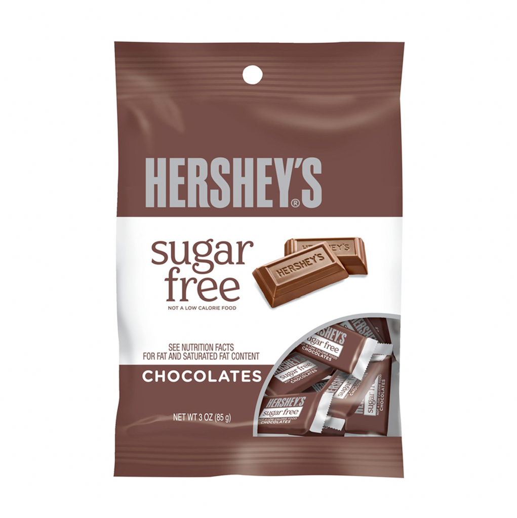 Hershey's Milk Chocolate Sugar-Free 85g - Sugar Box