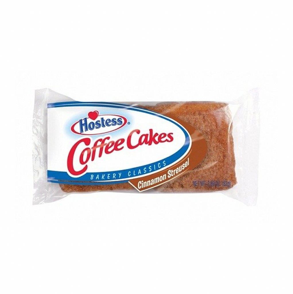 Hostess Coffee Cakes Cinnamon Streusel Single Pack 82g - Sugar Box