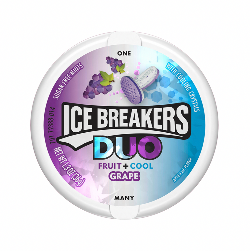 Ice Breakers DUO Grape 36g - Sugar Box