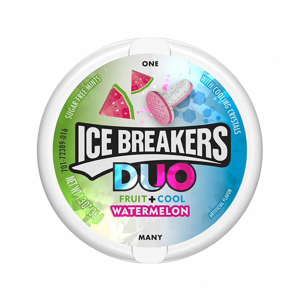 Ice Breakers DUO Watermelon 36g - Sugar Box