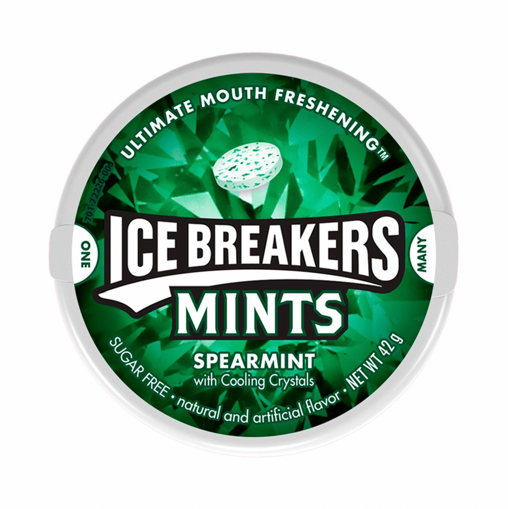 Ice Breakers Spearmint 42g - Sugar Box