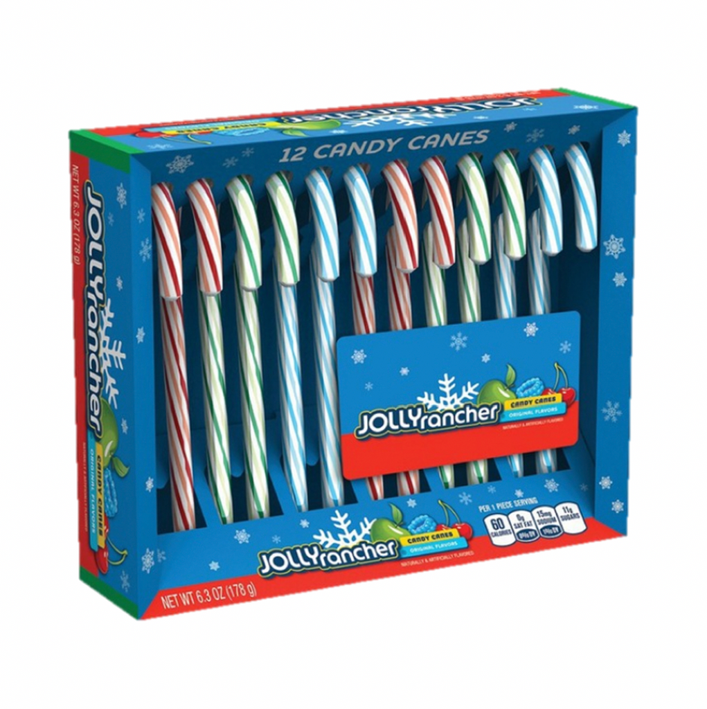 Jolly Rancher Assorted Candy Canes - Sugar Box