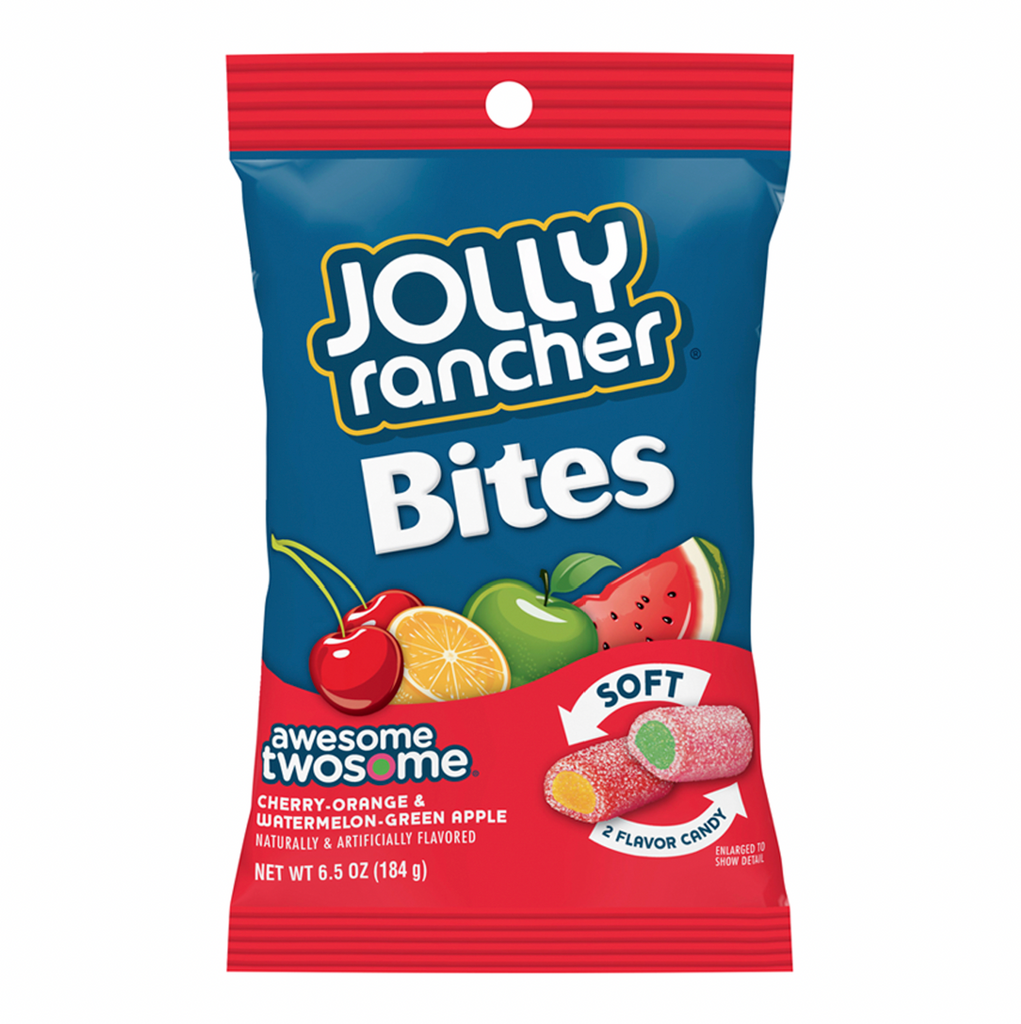 Jolly Rancher Chews Awesome Twosome 184g - Sugar Box